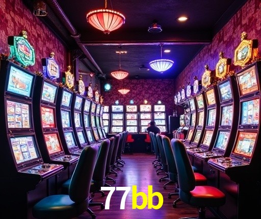 Interface moderna da plataforma 77bb