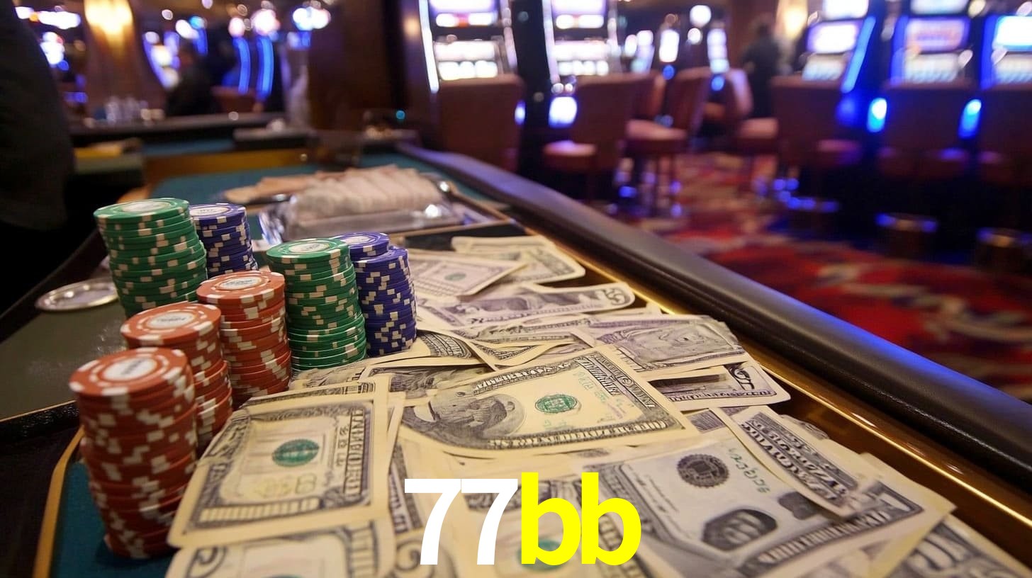 Slots com jackpots e giros grátis na 77bb